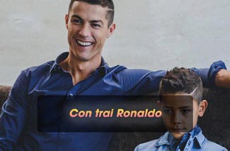 Con trai Ronaldo: Cách dạy con trai nghiêm khắc của Ronaldo